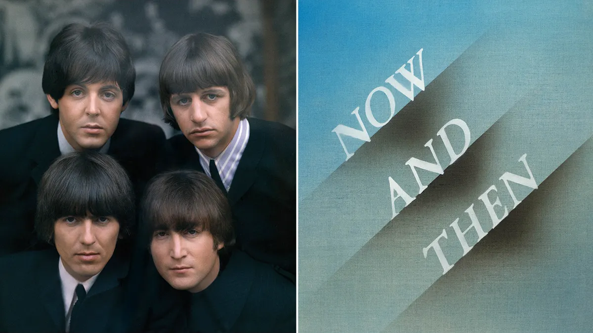 now and then beatles