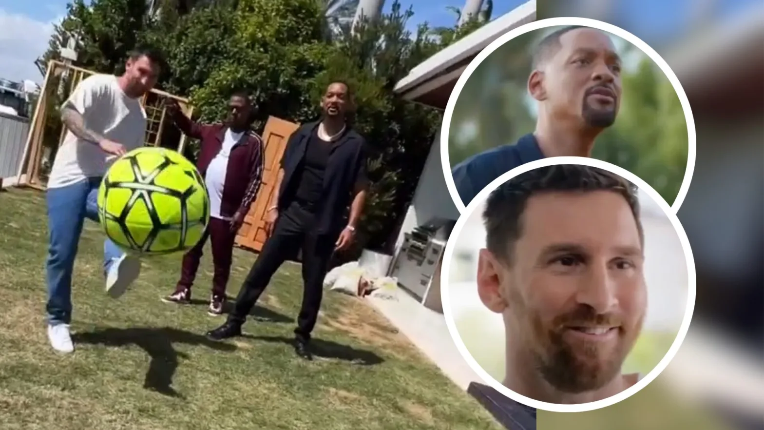 Furor con la aparición de Messi en una publicidad de la película “Bad ...