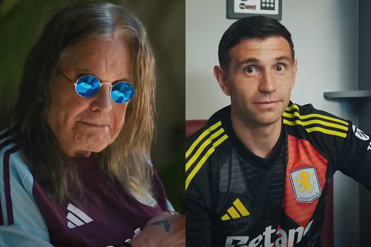 dibu martinez ozzy osbourne aston villa
