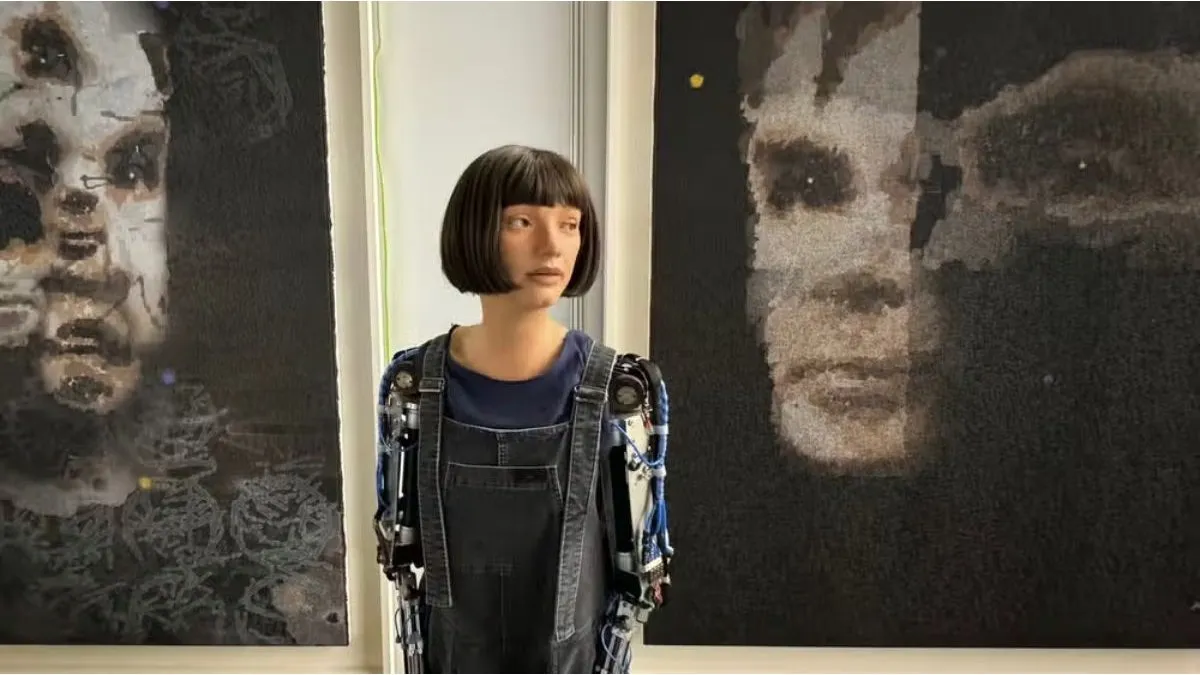 Subastarán una obra de arte creada por el robot Ai-Da