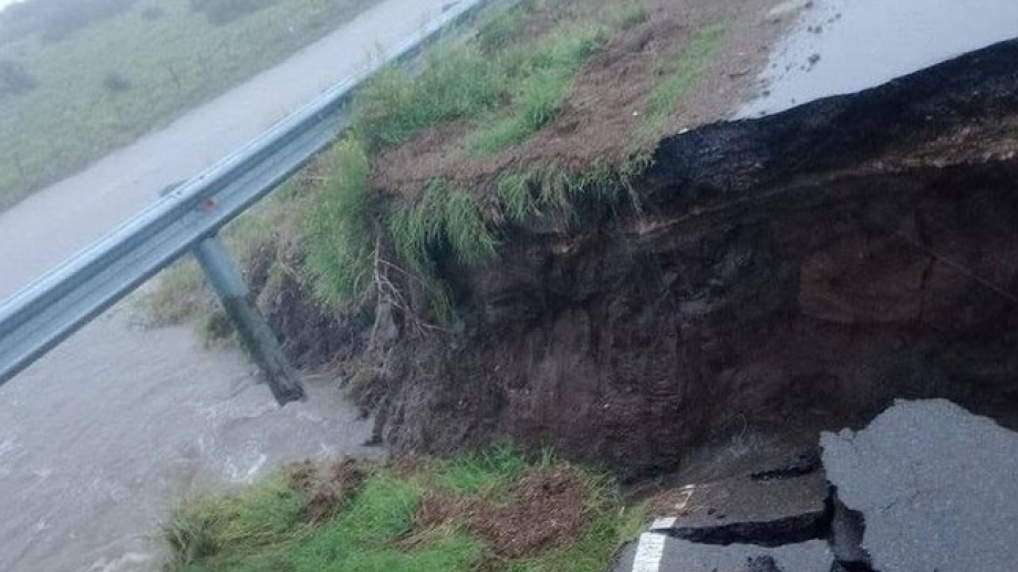 estado de las rutas bahia blanca temporal accesos